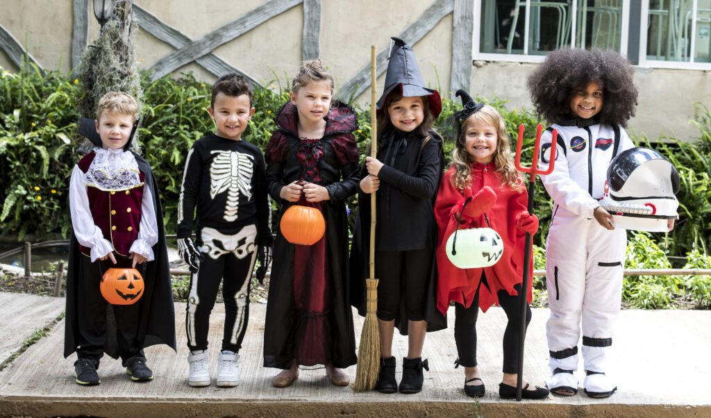kids trick or treating